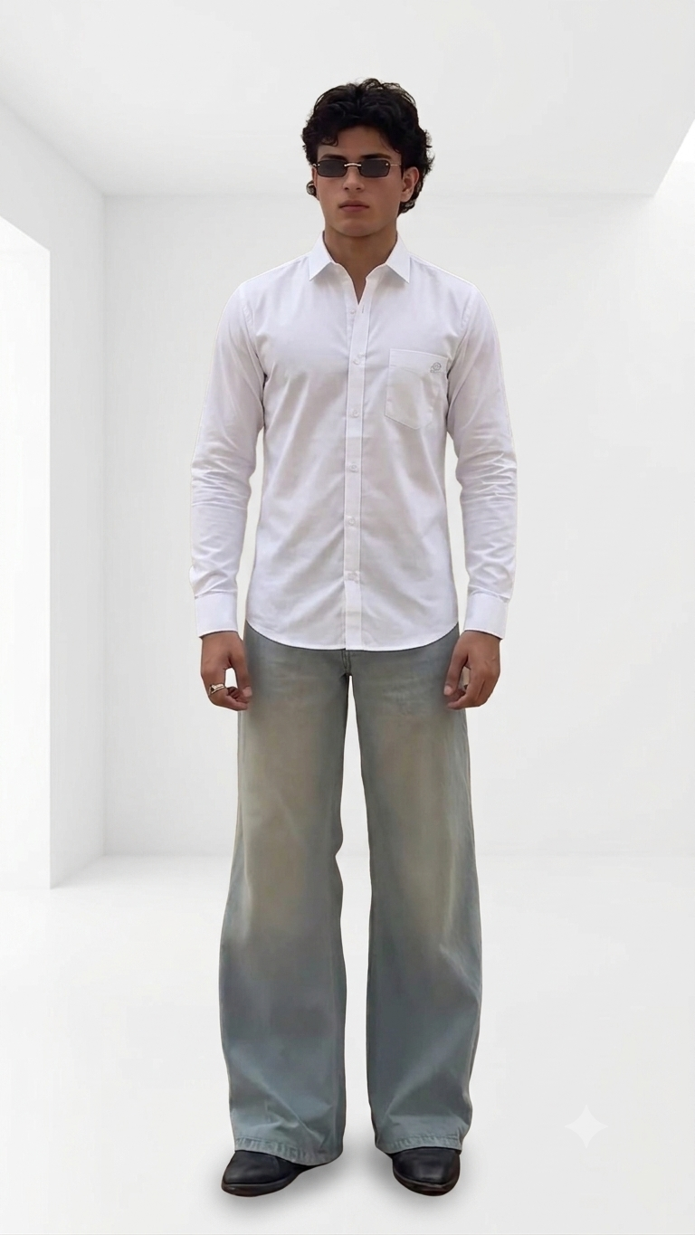 Lumlere White Signature Shirt