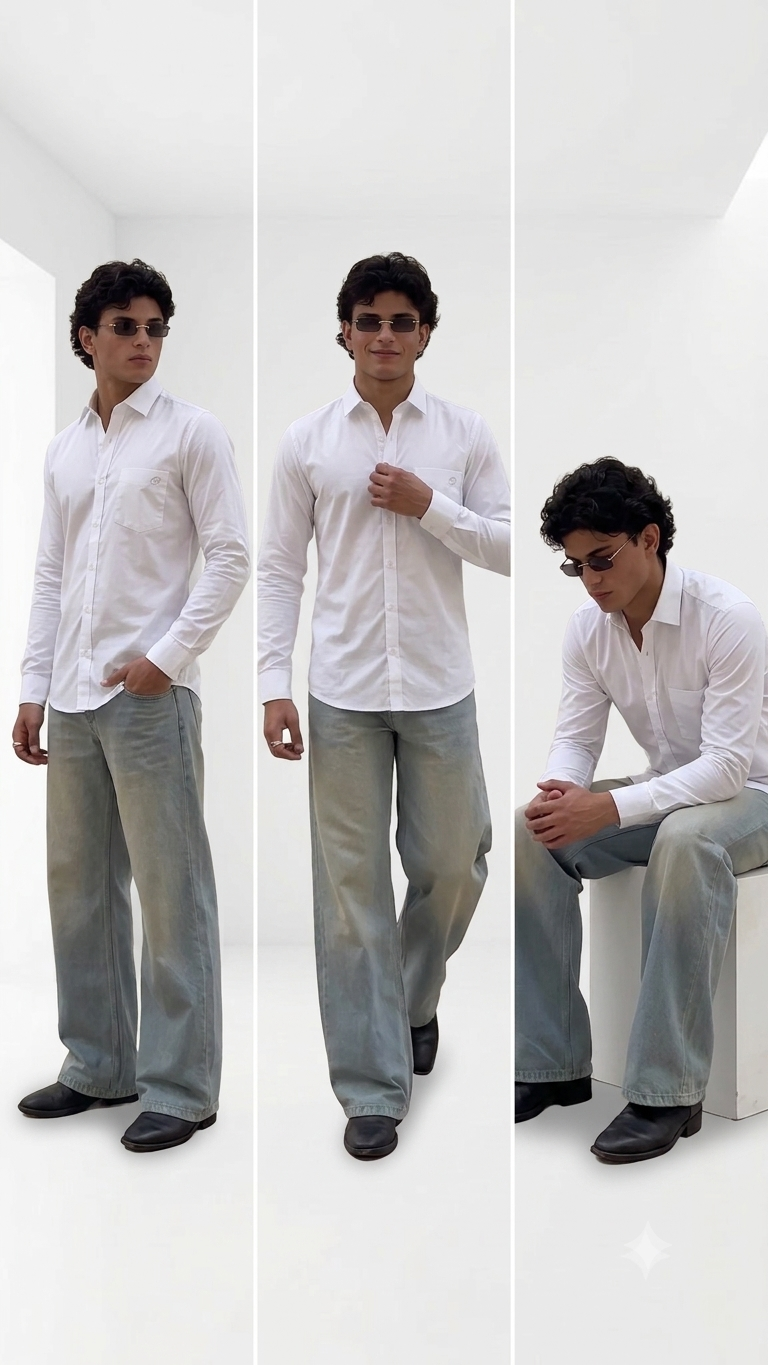 Lumlere White Signature Shirt